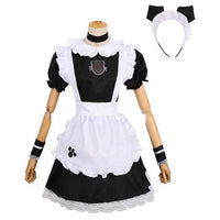 Sexy Cat Black And White Dresses Maid Cosplay Costume-Costumes-Golonzo