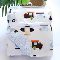 Baby Blankets Thicken Double Layer Super Soft-Blankets-Golonzo