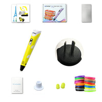 3D Printing Pen Led Screen Filament Creative Toy-3D Pen-Golonzo