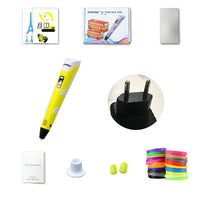 3D Printing Pen Led Screen Filament Creative Toy-3D Pen-Golonzo