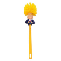 Trump Shaped Toilet Brush New Durable Plastic Household Bathroom-Toothbrush-Golonzo