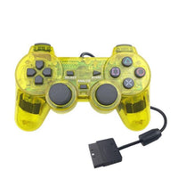 Wired Connection Gamepad for PS2 Double Vibration-Game Controllers-Golonzo