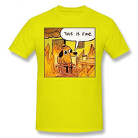 This is Fine Shirt But We Are On Fire - Unisex-Golonzo