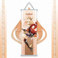 Genshin Impact Scroll Canvas Wall Hanging Painting-Painting Canvas-Golonzo