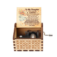 Modern Wooden Music Box Unique Mechanical Toy for Children-Music Boxes-Golonzo