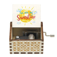 Modern Wooden Music Box Unique Mechanical Toy for Children-Music Boxes-Golonzo