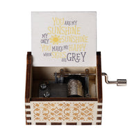 Modern Wooden Music Box Unique Mechanical Toy for Children-Music Boxes-Golonzo