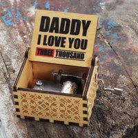 Wooden Hand Crank Queen Music Box Game Of Thrones Dragon Ball TO MY Goigeous Wife Theme Music Box-Music Boxes-Golonzo