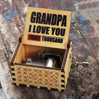 Wooden Hand Crank Queen Music Box Game Of Thrones Dragon Ball TO MY Goigeous Wife Theme Music Box-Music Boxes-Golonzo