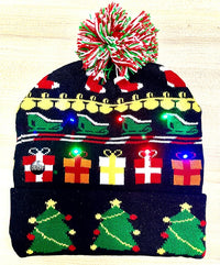 Christmas Theme LED Beanies-Hats-Golonzo