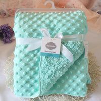 Baby Blankets Thicken Double Layer Super Soft-Blankets-Golonzo