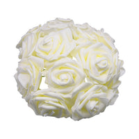 24pcs/lot Artificial Rose Bouquet Decorative Foam-Artificial Flora-Golonzo