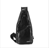 Men's Shoulder Bag with USB Charging Anti Theft Chest Bag-Shoulder Bags-Golonzo