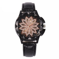 Colorful-Flower Rose Rhinestone Watch - Luxury Watch-Watch-Golonzo