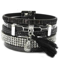 Women Fashion Leather Bracelets-Bracelets-Golonzo