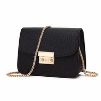Mini PU leather Messenger Bag-Handbags-Golonzo