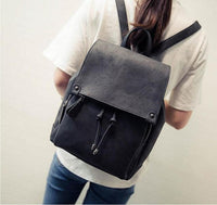 Square Canvas Fashion Backpack Traveling Bags-Backpacks-Golonzo