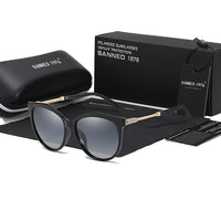 Luxury Women's HD Polarized Round Sunglasses-Sunglasses-Golonzo