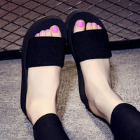 Summer Woman Platform Shoe - High Heel Slippers-Women Shoes-Golonzo