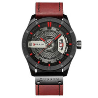 Men's Military Sports Watches - Quartz Leather Wrist Watch-Watch-Golonzo