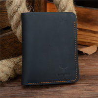 Vintage leather men wallets-Handbags, Wallets & Cases-Golonzo