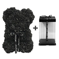 Rose Teddy Bear - Artificial Flowers Gifts-Artificial flower-Golonzo