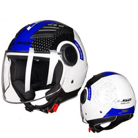 Airflow Motorcycle Helmet 3/4 Open Face-Motorcycle Helmets-Golonzo