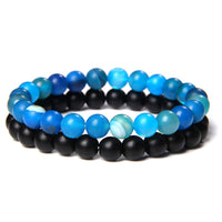 Chains Bracelet Set - Tiger Eye Stone Bracelets Natural-Bracelets-Golonzo