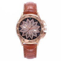 Colorful-Flower Rose Rhinestone Watch - Luxury Watch-Watch-Golonzo