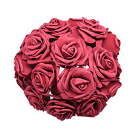 24pcs/lot Artificial Rose Bouquet Decorative Foam-Artificial Flora-Golonzo