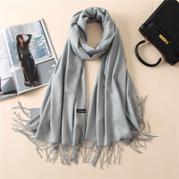 Soft Cashmere Women Scarf-Bandana-Golonzo