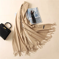 Soft Cashmere Women Scarf-Bandana-Golonzo
