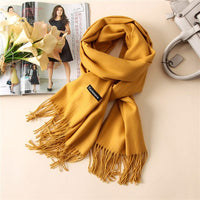 Soft Cashmere Women Scarf-Bandana-Golonzo