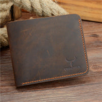 Vintage leather men wallets-Handbags, Wallets & Cases-Golonzo