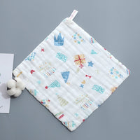 Baby Pure Cotton Printable Hanging Small Towel-Baby guards-Golonzo