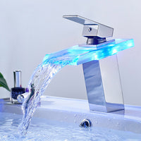 Waterfall Bathroom Faucet-Bathroom Accessories-Golonzo