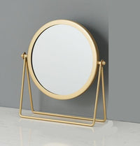 Vintage Makeup Mirror - Round Mirror Single Sided-Face Mirrors-Golonzo