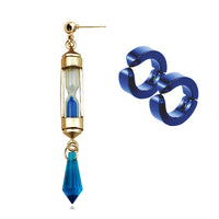 The Case Study Of Vanitas Hourglass Earrings Ear Clip Cosplay Accessories-Earrings-Golonzo