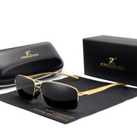 Vintage Retro Men Polarized Sunglasses-Sunglasses-Golonzo