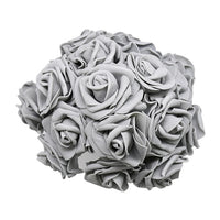 24pcs/lot Artificial Rose Bouquet Decorative Foam-Artificial Flora-Golonzo