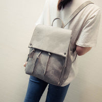 Square Canvas Fashion Backpack Traveling Bags-Backpacks-Golonzo