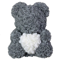 Teddy Bear of Rose - Luxury Rose Bear-Artificial flower-Golonzo