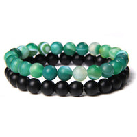 Chains Bracelet Set - Tiger Eye Stone Bracelets Natural-Bracelets-Golonzo