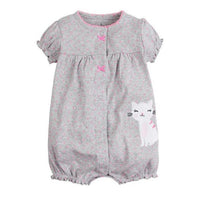 Summer Baby Rompers Short Sleeve Clothing-Baby & Toddler Clothing-Golonzo