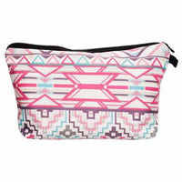 3D Printing Makeup Bags With Multicolor Pattern-Cosmetic & Toiletry Bags-Golonzo