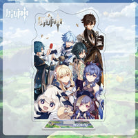 Genshin Impact Character Stand-keychain-Golonzo