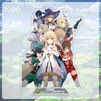 Genshin Impact Character Stand-keychain-Golonzo