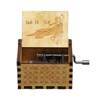 Modern Wooden Music Box Unique Mechanical Toy for Children-Music Boxes-Golonzo