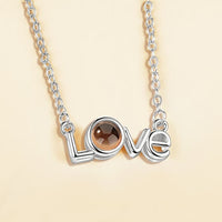 The memory of Love - I Love You Necklace-Necklace-Golonzo