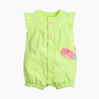 Summer Baby Rompers Short Sleeve Clothing-Baby & Toddler Clothing-Golonzo